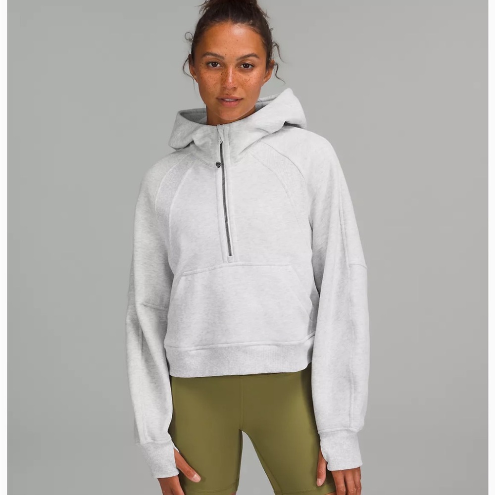 Lululemon scuba oversized half zip